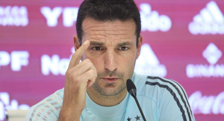 Lionel Scaloni, DT de Selección Argentina, NA