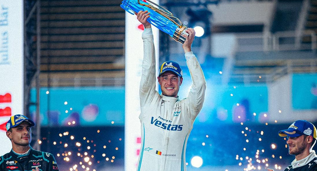 Fórmula E, Stoffel Vandoorne, Mercedes, foto Twitter Stoffel Vandoorne