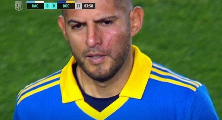 Carlos Zambrano, Boca, foto captura TV