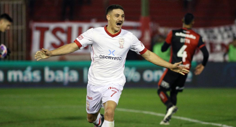 Huracán vs. Newells, Foto NA