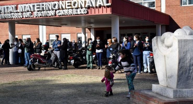 Hospital Materno Neonatal en Córdoba. Foto: NA.