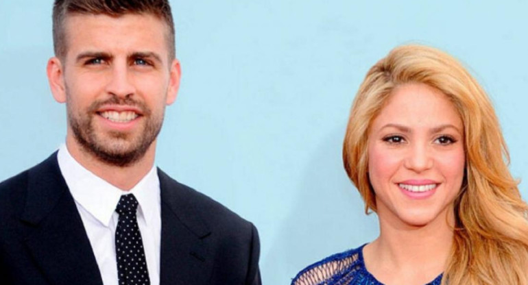 Shakira y Piqué. Foto: NA.