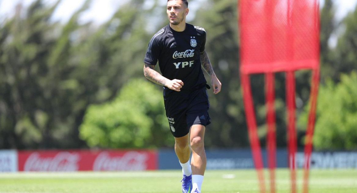 Leandro Paredes, Selección Argentina. Foto: NA.