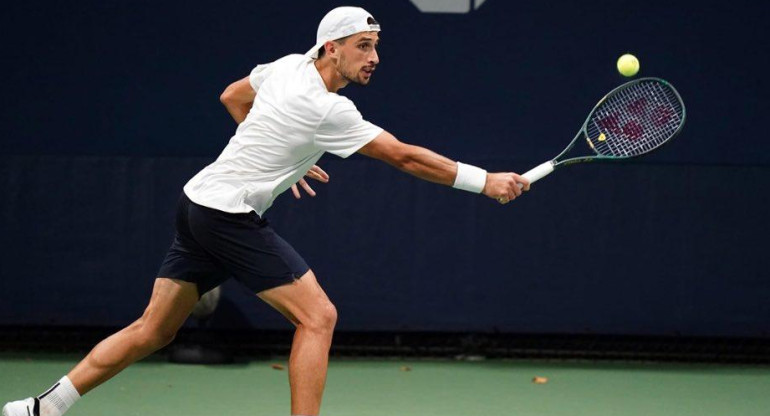 Pedro Cachín en el US Open. Foto: USTA.