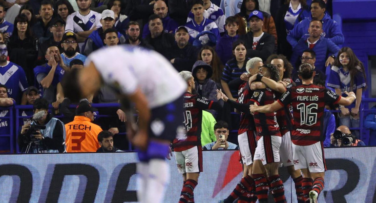 Vélez vs Flamengo, Copa Libertadores. Foto: EFE