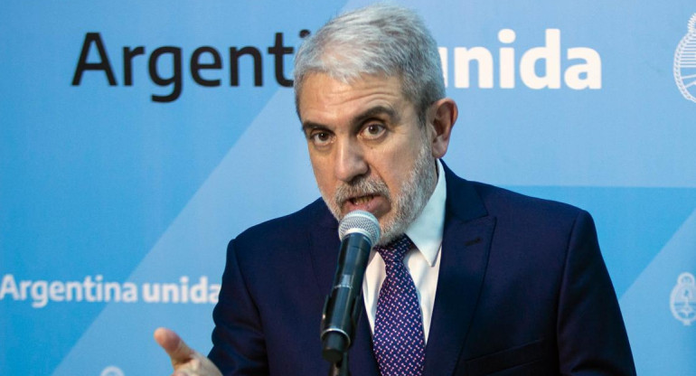 Aníbal Fernández, ministro de Seguridad, Gobierno, NA