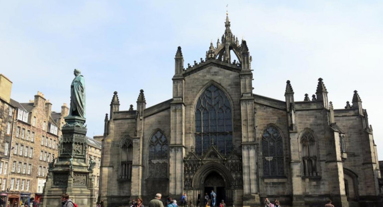 Catedral St Giles de Escocia. Foto: EFE