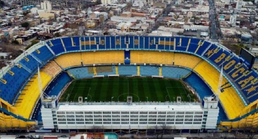 La Bombonera, estadio de Boca, NA