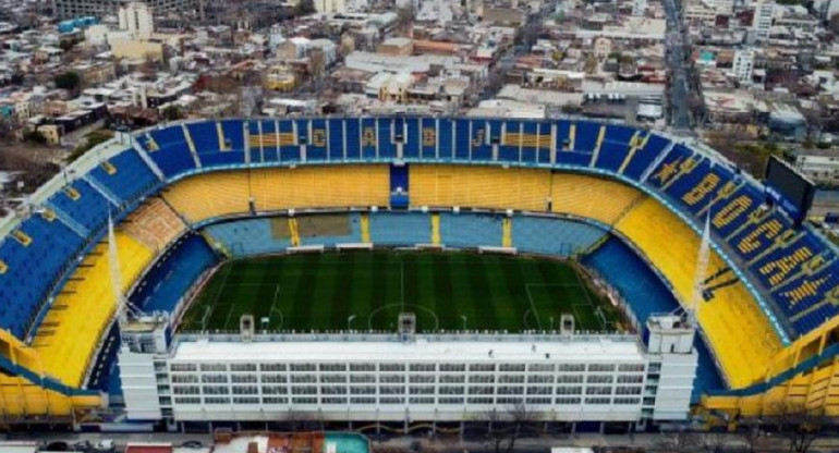 La Bombonera, estadio de Boca, NA