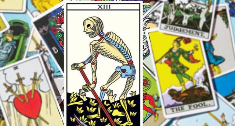 Carta XIII del Tarot. Fuente: Wikipedia