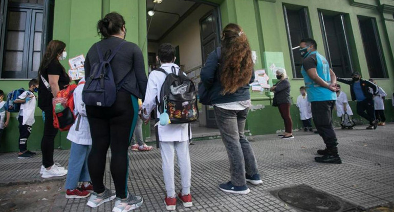 Clases en la Ciudad. Foto: NA