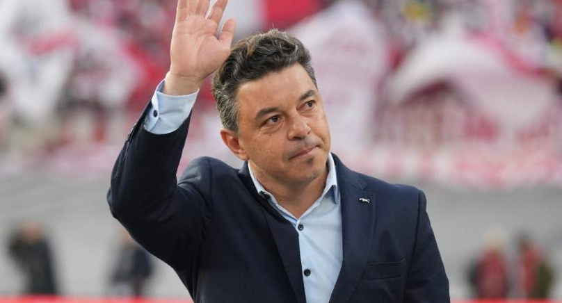 Marcelo Gallardo, técnico de River. Foto: NA.