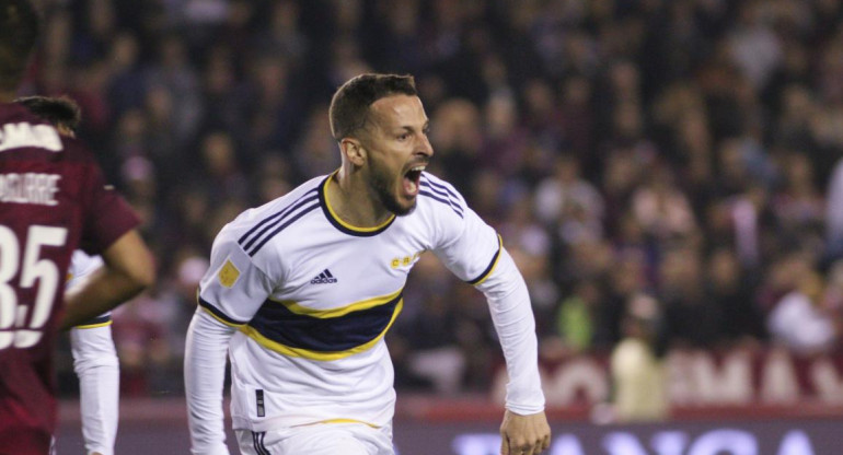 Darío Benedetto, Boca Juniors. Foto: NA.