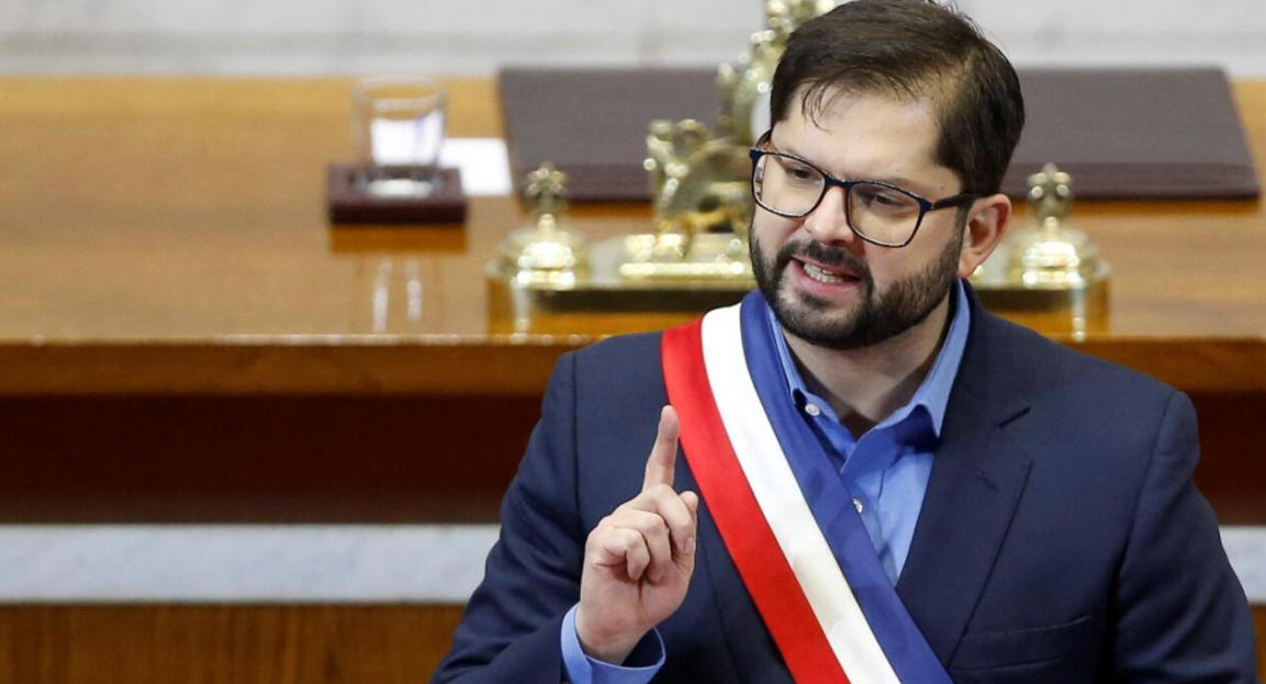 Gabriel Boric, presidente de Chile. Foto: REUTERS