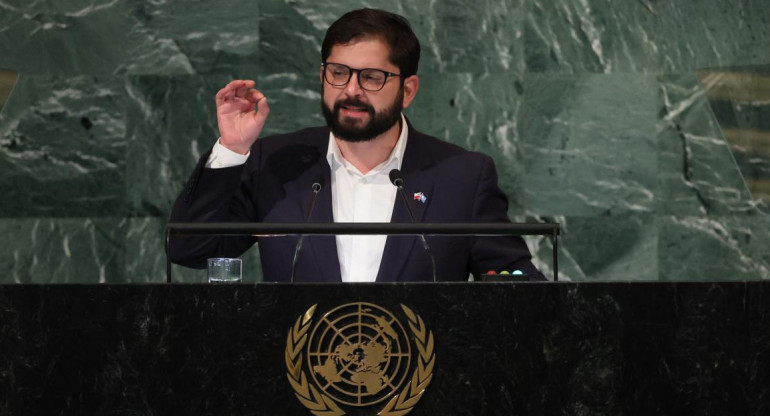 Gabriel Boric en la ONU_Reuters