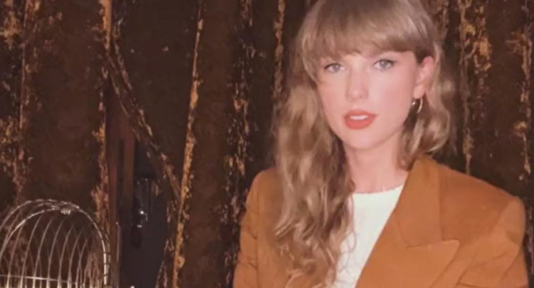 Taylor Swift. Foto: captura de video.