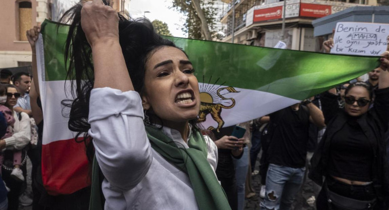 Protestas en Irán_EFE