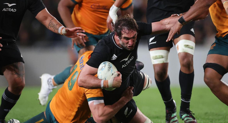 Rugby Championship, All Blacks vs. Australia. Foto: EFE.