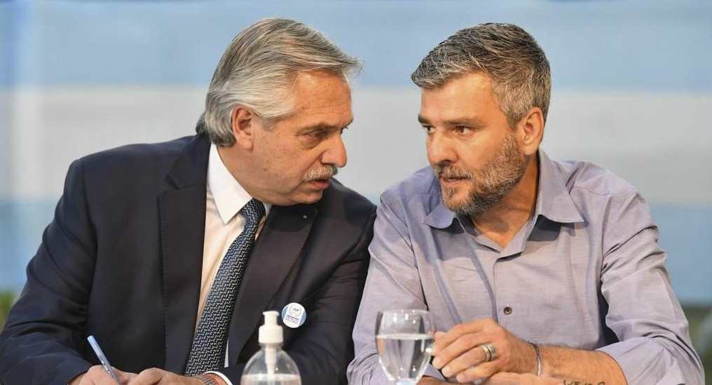 Alberto Fernández y Juan Zabaleta, NA