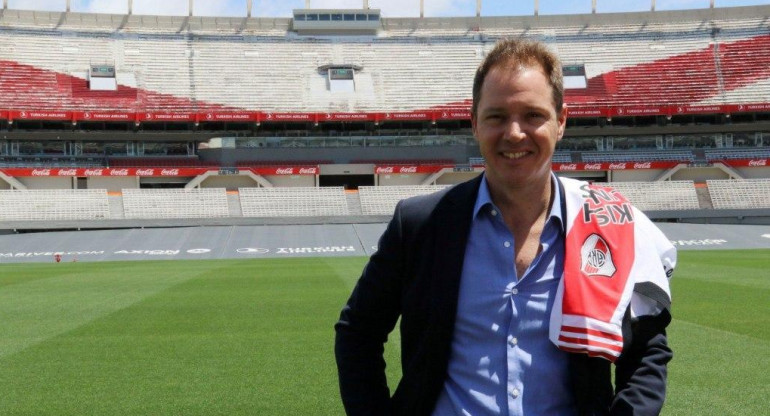 Jorge Brito, el presidente de River. Foto: NA.