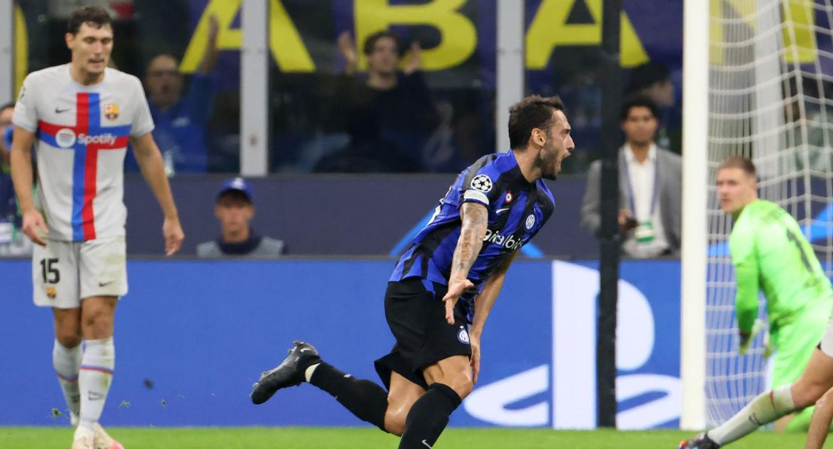 Champions League, Inter vs Barcelona. Foto: EFE.