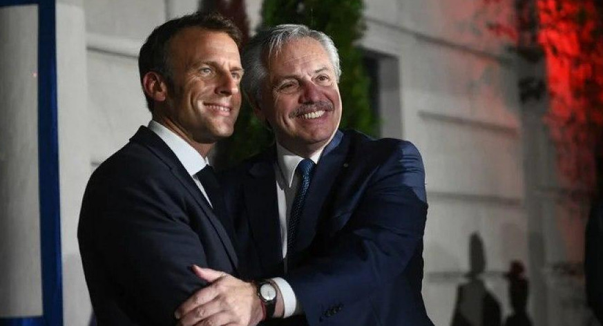 Emmanuel Macron y Alberto Fernández, Argentina, Francia, Gobierno, NA