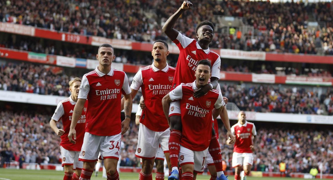 Arsenal 3-2 Liverpool. Foto: Reuters.