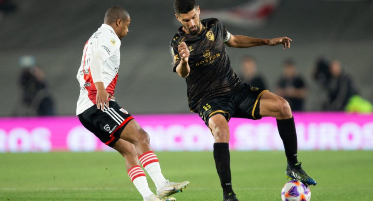 Liga Profesional de Fútbol, River vs. Platense. Foto: @caplatense.