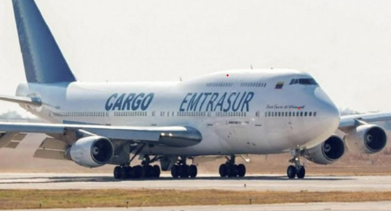 avión venezolano Foto NA