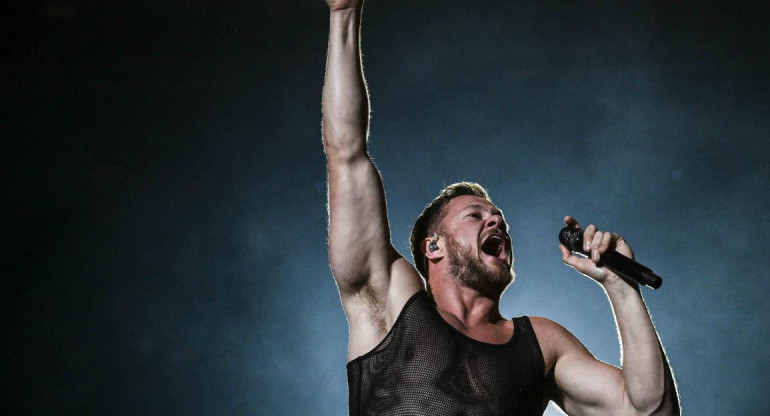 Imagine Dragons. Foto: Telam.