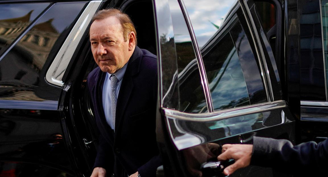 Kevin Spacey, juicio en Manhattan. Foto: Reuters.