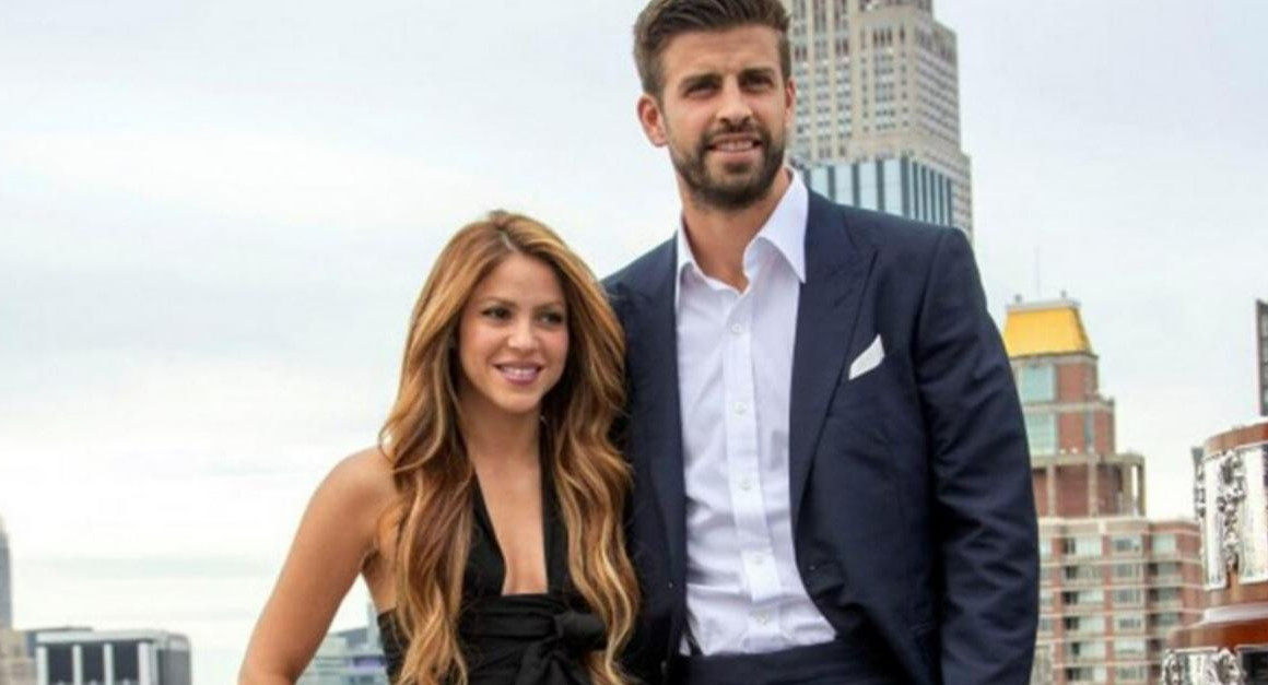 Shakira y Piqué. Foto: NA.