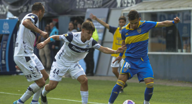 Boca vs Gimnasia. Foto: NA