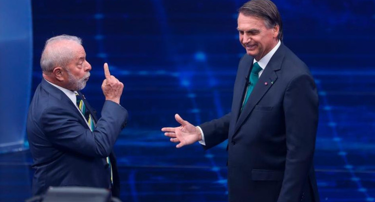 Lula y Jair Bolsonaro, elecciones en Brasil. Foto: REUTERS