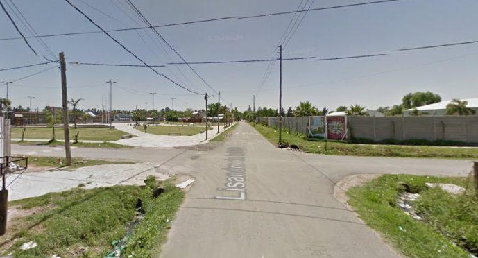 Caso de violencia de género en Don Torcuato. Foto: Google Street View.