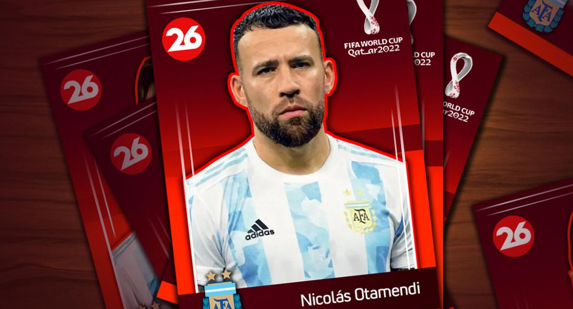 Mundial Qatar 2022, Canal 26, perfil, Nicolás Otamendi