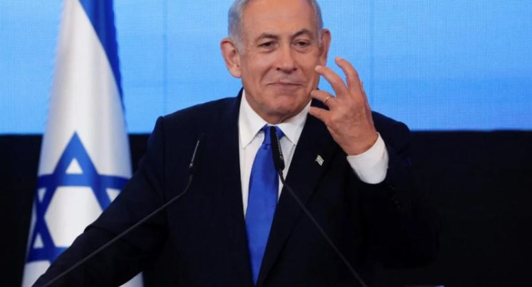 Benjamin Netanyahu, elecciones en Israel. Foto: NA