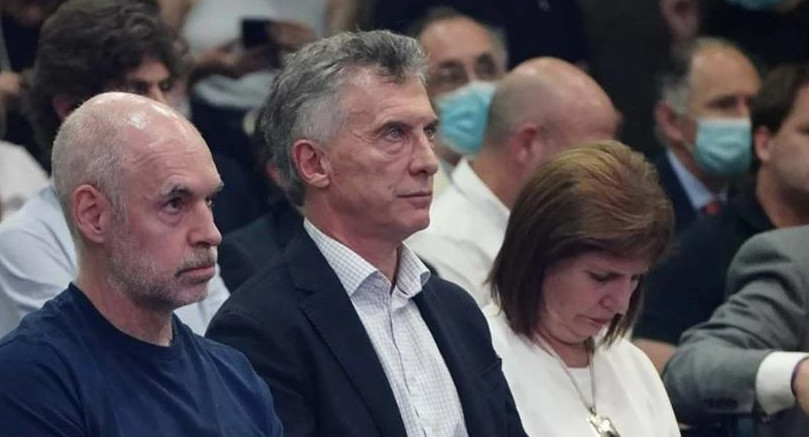 Rordíguez Larreta, Macri y Patricia Bullrich_NA