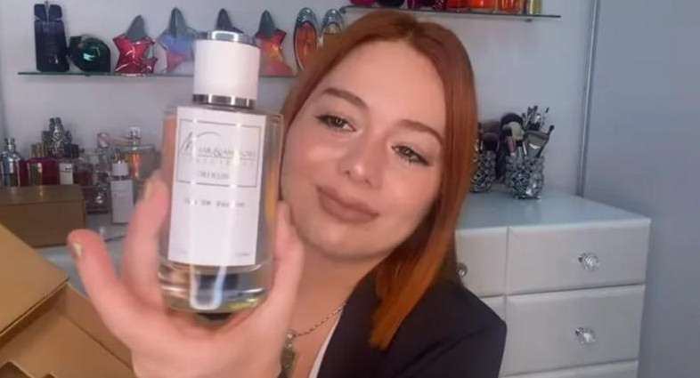 La influencer que vendía perfumes por redes. Foto: NA