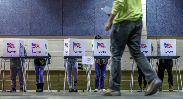 Elecciones en Estados Unidos. Foto: REUTERS