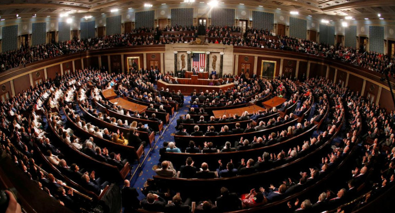 Senado de EEUU. Foto: REUTERS