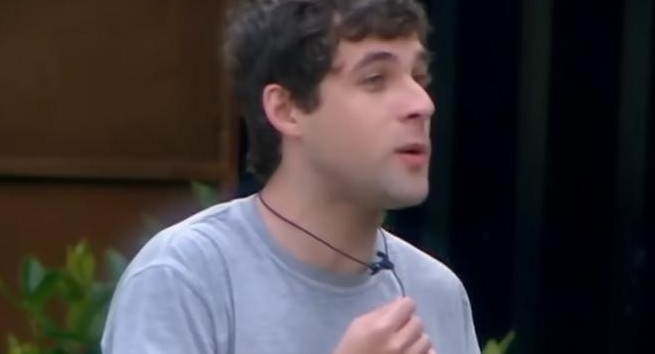 Agustín de Gran Hermano estaba por revelar su estrategia cuando cortaron la transmisión. Foto: eltrece