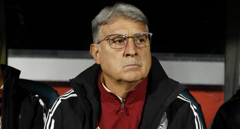 Gerardo Martino, el entrenador de México. Foto: Reuters.