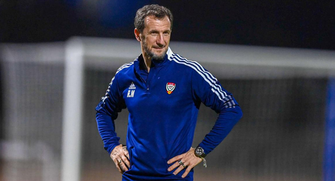 Rodolfo Arruabarrena; entrenador de Emiratos Árabes Unidos. Foto: NA.