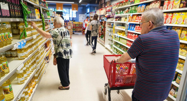 Inflación, supermercado, consumo, frutas y verduras NA	