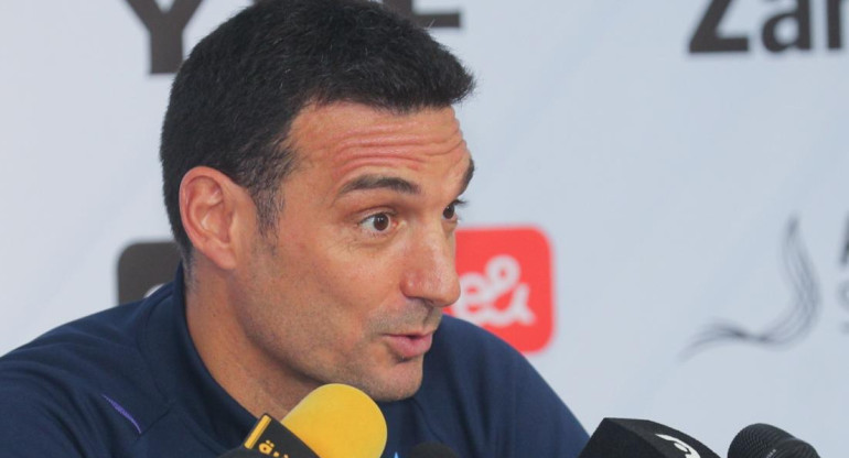 Lionel Scaloni, DT de Selección Argentina, NA