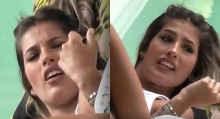 Julieta de Gran Hermano. Foto: captura.