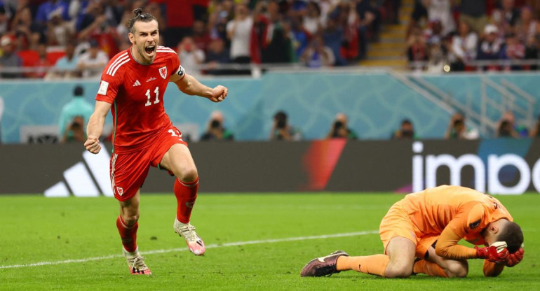 Final; Estados Unidos-Galés; Mundial Qatar 2022. Foto: Reuters.