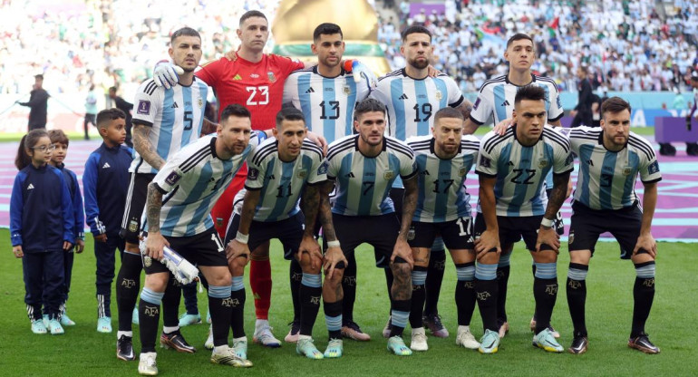 Argentina vs. Arabia Saudita, Mundial Qatar 2022, formación, Reuters	