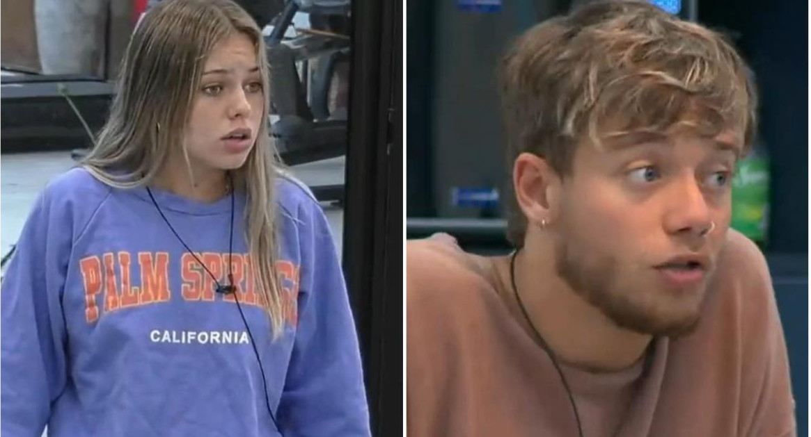 Coti y Nacho de Gran Hermano. Fotos: captura.